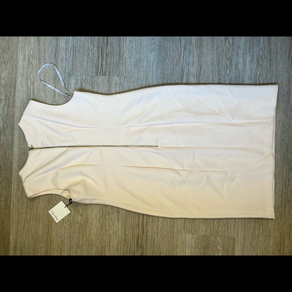 Light Pink Calvin Klein Sheath Dress - Picture 4 of 5